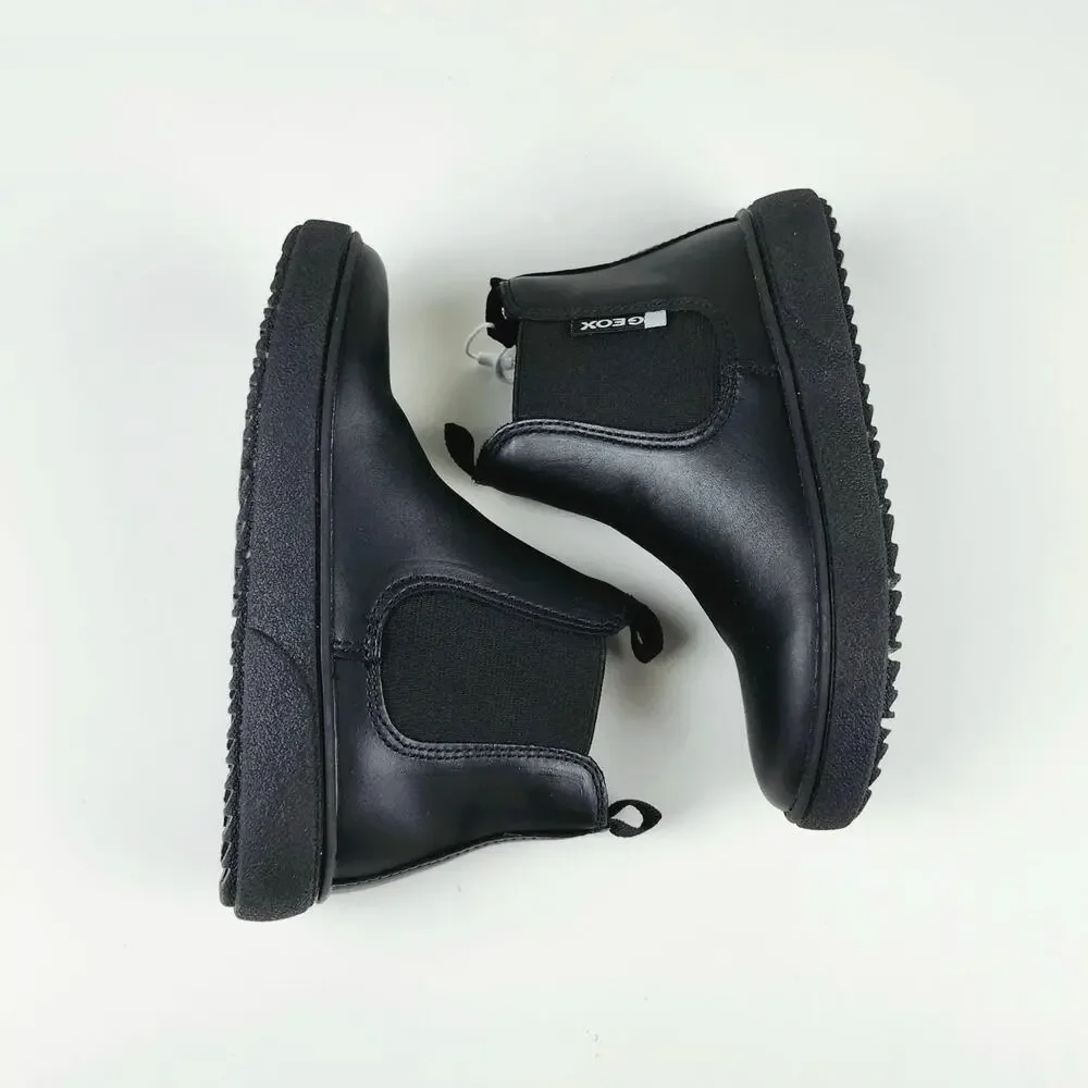Geox Theleven Boy Black Boots - Picture 5 of 10